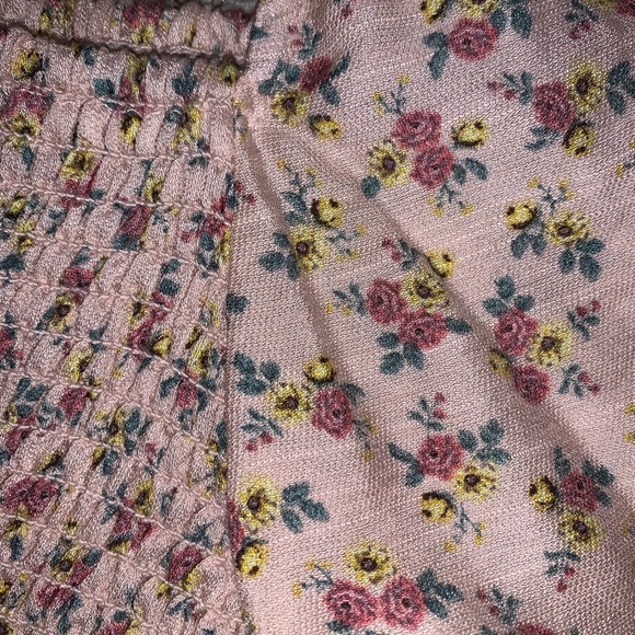 floral crop top - Picture 4 of 4